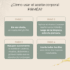 Aceite Corporal Reafirma, Tensa e Hidrata la piel flácida
